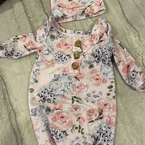 Caden and lane NB gown. 7-14 lbs